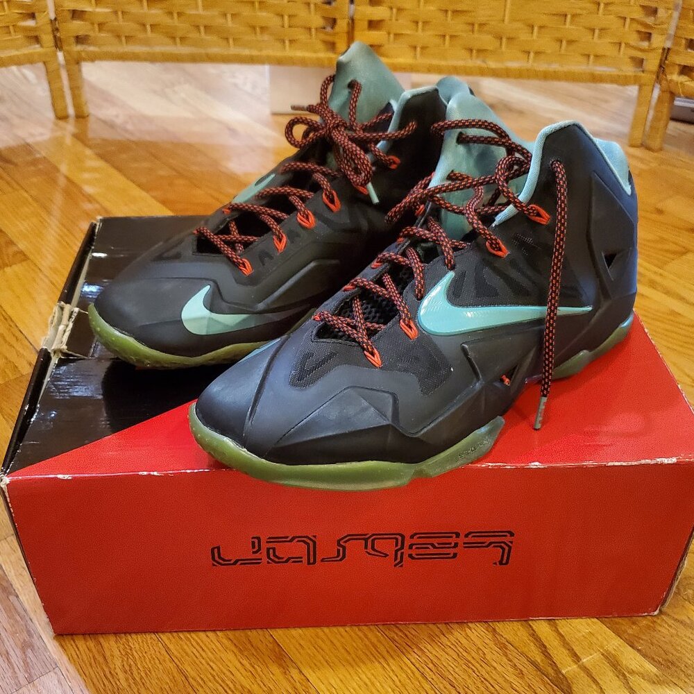 NIKE LEBRON 11 "Diffused Jade" Sneaker Men size US 11.5